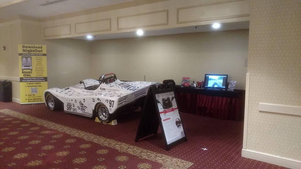 The booth at the 2016 , Racers Expo… Come down tomorrow, 10 till 4. Meet the team!